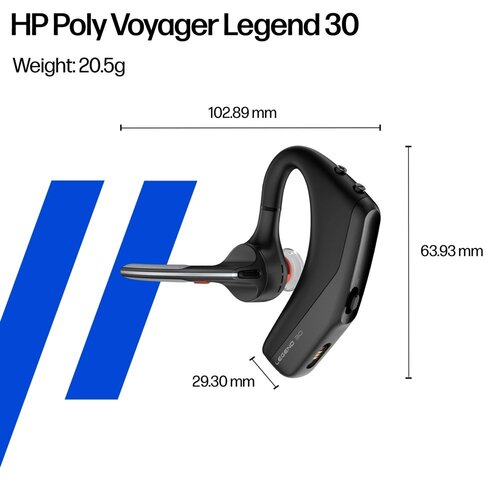 Hewlett Packard HP Poly Voyager Legend 30 | Headset