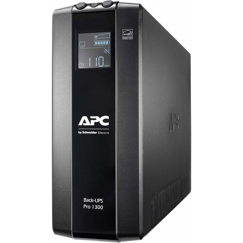 APC Back-UPS Pro BR1300MI | UPS Noodstroomvoeding | 1300VA / 780W | 8x IEC C13 | AVR | LCD Display