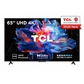TCL 65V6C | 65" 4K Ultra HD DLED Smart TV | Google TV | Dolby Vision | 60Hz (2025) (refurbished)