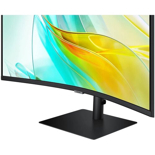 Samsung ViewFinity S6 S65UC | 34" UltraWide Curved Monitor | 100Hz | USB-C Dock | Ethernet | 90W Power Delivery | KVM Switch