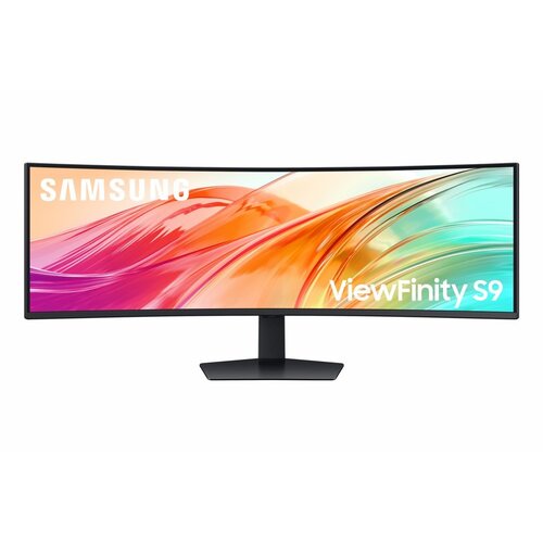 Samsung ViewFinity S9 S95UF | 49" Dual QHD Curved Monitor | 120Hz | USB-C Dock | 90W Power Delivery | Ethernet | KVM Switch