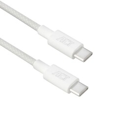 AC3080 | USB 2.0 Kabel | USB-C naar USB-C | 60W | 480Mbps | Wit | 1 Meter