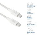 ACT AC3084 | USB 2.0 Kabel | USB-C naar USB-C | 240W | 480Mbps | Wit | 1 Meter
