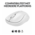 Logitech M240 | Draadloze Bluetooth Muis | Ambidextrous | Compact Reisformaat | Wit