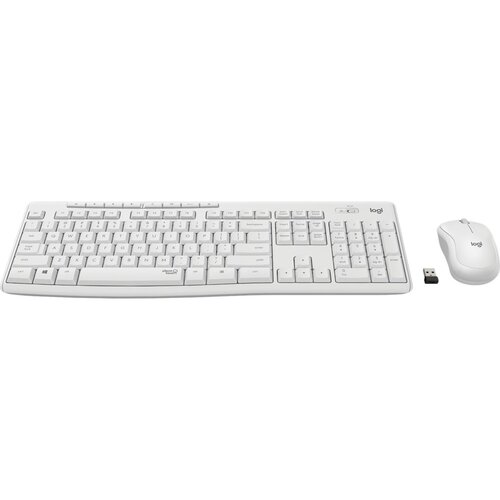 Logitech QWERTZ |  MK295 Wit | Draadloze Muis en Toetsenbordcombo | QWERTZ | RENEWED (refurbished)