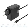 ACT AC2015 | 100W USB-C Laptoplader | Power Delivery | Vaste 2 Meter USB-C Kabel