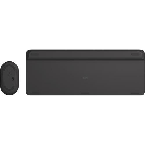 Logitech MK470 Slim Combo | Draadloos Toetsenbord en Muis | QWERTY US International | Grafiet | RETURNED (refurbished)