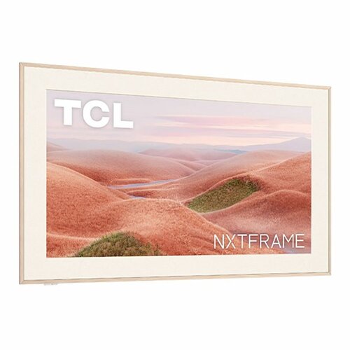 TCL NXTFRAME 55A300PRO | 55" 4K Ultra HD QLED Smart TV | Google TV | Wifi Soundbar & Subwoofer | Dolby Vision IQ | 120Hz Refurbished (refurbished)