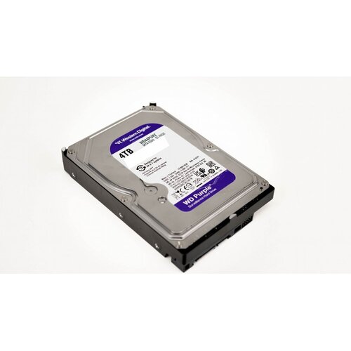 Western Digital Purple | 4TB Surveillance HDD | 3.5" | SATA III | 5400 RPM | 256MB Cache | OPEN BOX (refurbished)