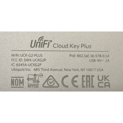 Ubiquiti Ubiquiti Cloud Key Gen 2 Met 19'' Mount