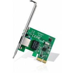 TG-3468 | Gigabit PCIe Netwerkkaart | 1000 Mbit/s | Intern | Zwart | OPEN BOX (refurbished)