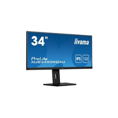 iiyama ProLite XUB3493WQSU-B5 34" | 3440x1440 UWQHD IPS | 75Hz | 4ms | 21:9 Ultrawide | USB-Hub | Monitor | RENEWED (refurbished)