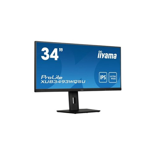 Iiyama iiyama ProLite XUB3493WQSU-B5 34" | 3440x1440 UWQHD IPS | 75Hz | 4ms | 21:9 Ultrawide | USB-Hub | Monitor | RENEWED (refurbished)