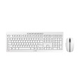 Cherry Stream Desktop Recharge | Draadloos Toetsenbord en Muis | Grijs | USB Receiver