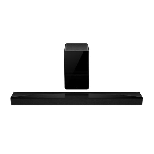 TCL Q75H | 5.1.2 Soundbar | Dolby Atmos & DTS:X | 620W | Draadloze Subwoofer | Titanium