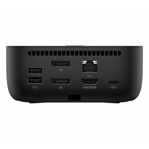 Hewlett Packard HP USB-C 100W G6 | USB-C Docking Station | 100W Power Delivery | Zwart