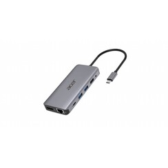 12-in-1 USB-C Docking Station | Dual HDMI | DisplayPort | Gigabit Ethernet | USB 3.2 Gen 1