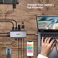 Acer 12-in-1 USB-C Docking Station | Dual HDMI | DisplayPort | Gigabit Ethernet | USB 3.2 Gen 1