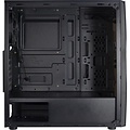 Inter-Tech Thunder Blue Light | Midi Tower Case | Zwart | RENEWED (refurbished)