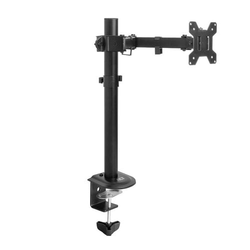 ACT Essentials AC8361 | Monitorarm voor 1 Scherm tot 34" | 8kg | VESA 75x75 / 100x100 | Bureauklem