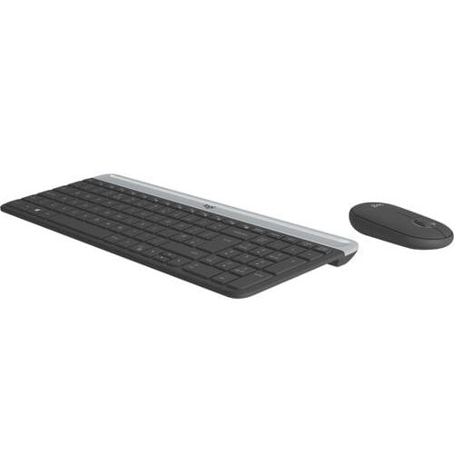 Logitech  MK470 Slim Combo | Draadloze Muis- en Toetsenbordcombo | QWERTY
