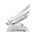 ACT AC8106 | 360° Draaibare Laptopstandaard | Met Ventilator | Traploos Verstelbaar