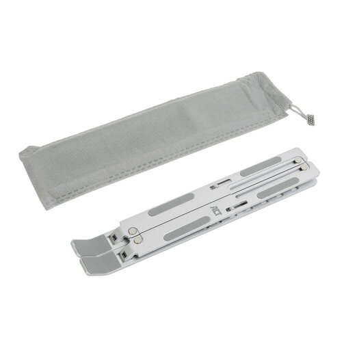 ACT AC8121 | Inklapbare Laptopstandaard tot 15,6" | 7 Verstelbare Standen | Metaal | Inclusief Reistas
