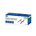 ACT AC8122 | Inklapbare Laptopstandaard tot 15,6" | 6 Verstelbare Standen | Aluminium | Inclusief Reistas