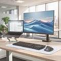 ACT AC8136 | 360° Draaibare Laptopstandaard tot 15,6" | Traploos Hoogte en Hoek Verstelbaar | Metaal