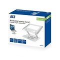 ACT AC8136 | 360° Draaibare Laptopstandaard tot 15,6" | Traploos Hoogte en Hoek Verstelbaar | Metaal