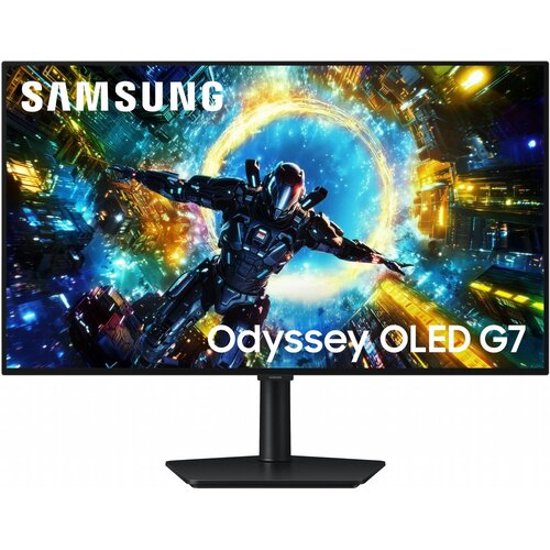 Samsung Odyssey OLED G7 G73SH | 32" 4K OLED Gaming Monitor | Dual Mode 4K 165Hz / Full HD 330Hz | 0,03ms