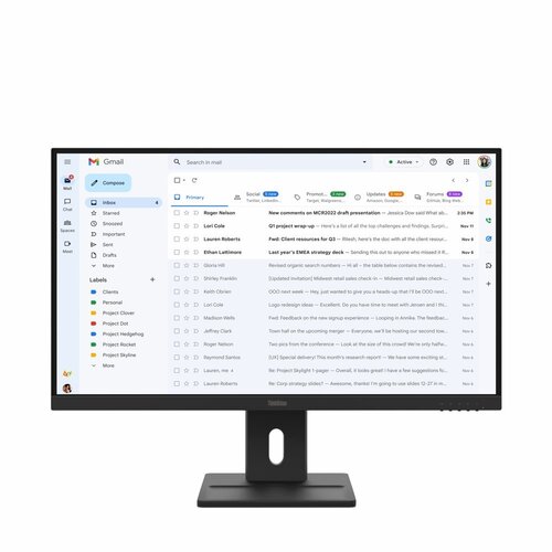 Lenovo ThinkVision E27-40 | 27" Full HD IPS | 100 Hz | HDMI & DisplayPort | Monitor
