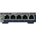 Netgear GS105E-200PES | 5-poorts Gigabit Smart Managed Plus Switch | VLAN/QoS | Webbeheer | Compact