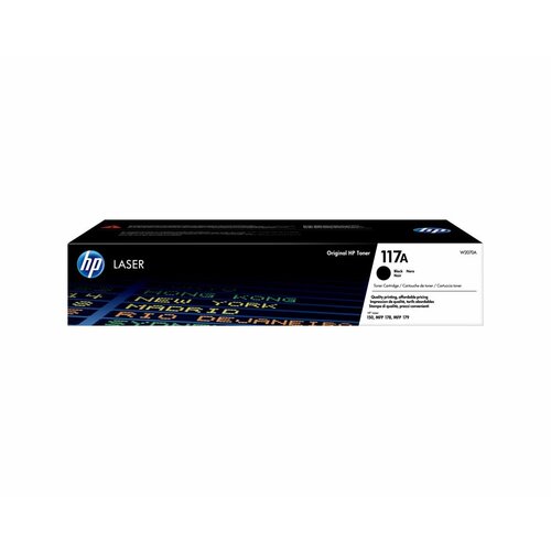 Hewlett Packard HP 117A W2070A | Zwart | Originele Tonercartridge