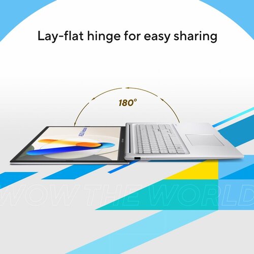 Asus ASUS Vivobook 17 X1704VA | 17.3'' Full HD IPS | Intel Core 5 120U | 16GB RAM | 512B SSD | W11 Home | Quiet Blue