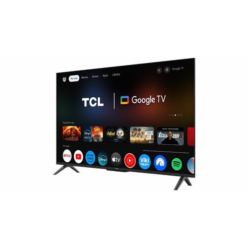 TCL 55P6K 55" | 4K UHD Smart TV | Google TV | HDR10 | Zwart