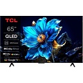 TCL 65P71K 65" | 4K QLED Smart TV | Google TV | Dolby Vision | Zwart