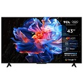 TCL 43P69K 43" | 4K UHD Smart TV | Google TV | Dolby Vision | Zwart