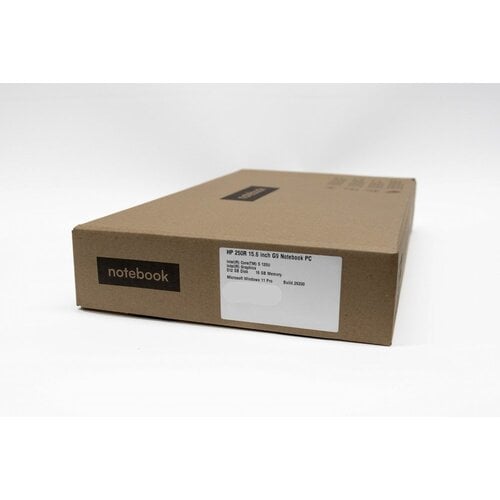 Hewlett Packard HP 250R G10 | 15.6 Full HD IPS | Intel Core 5 120U | 16GB RAM | 512GB SSD | W11 Pro | TWEEDE KANS (refurbished)