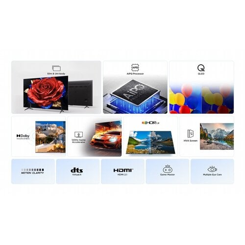 TCL P7K 85P7K | 85" 4K QLED | Google TV | Dolby Vision & HDR10+