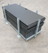 Stapelbok voor rijplaten 200x80cm Stapelbok voor rijplaten 200x80cm