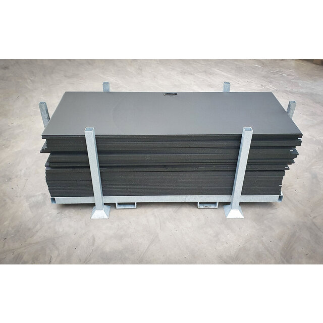 Stapelbok voor rijplaten 200x80cm Stapelbok voor rijplaten 200x80cm