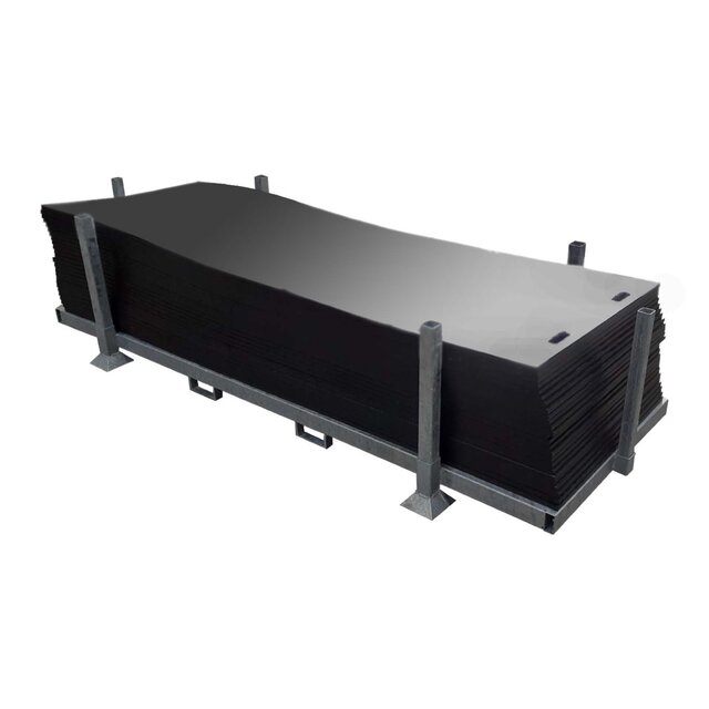 Stapelbok voor rijplaten 300x100cm