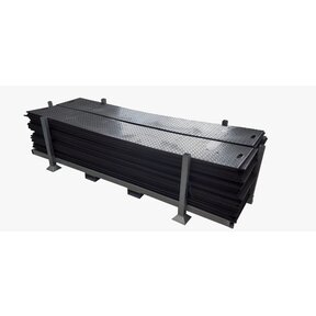 Stapelbok + 50 rijplaten 300x50x2cm