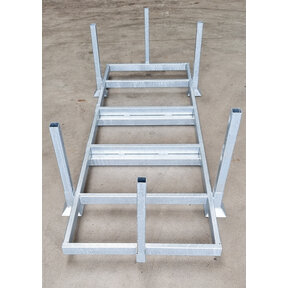 Stapelbok HD rijplaten  240x120cm