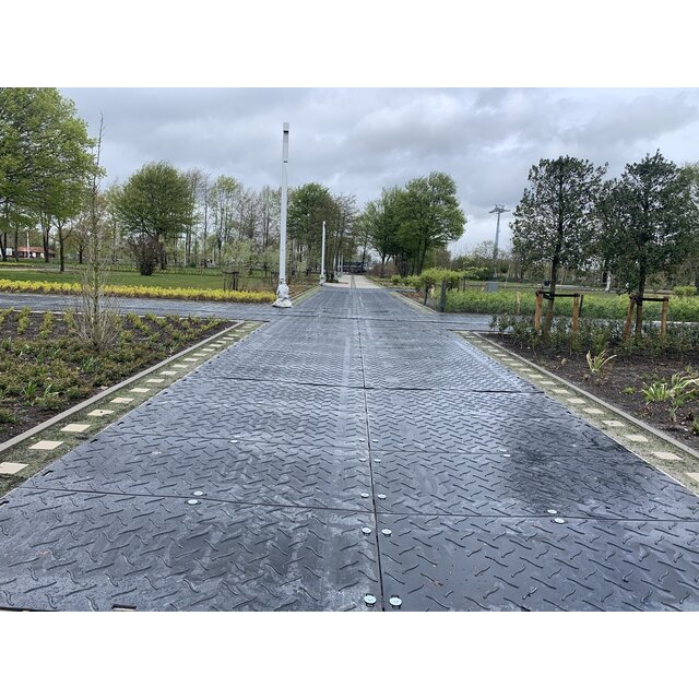 Stapelbok + HD rijplaten 240x120cm