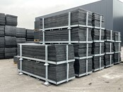 Kunststof Rijplaat 300x100x1,5cm