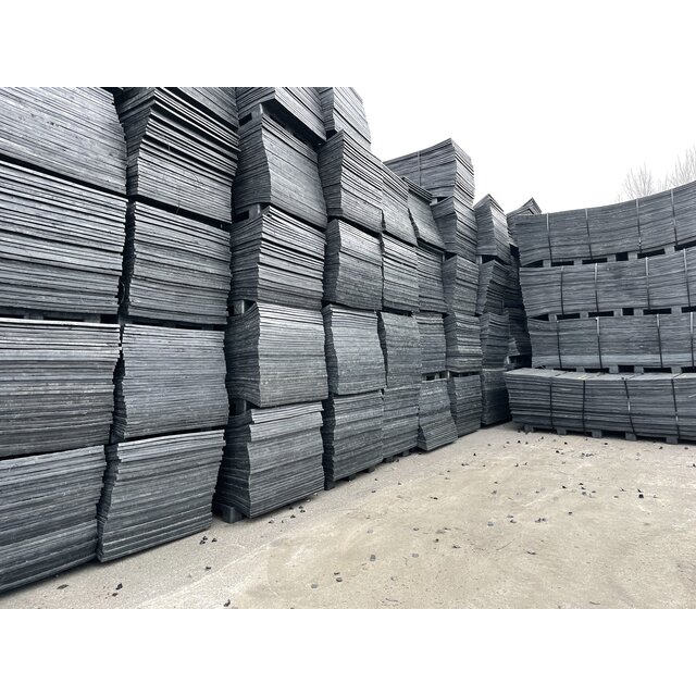 Kunststof Rijplaat 300x100x1,5cm