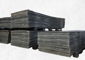 Vol pak gebruikte HD rijplaten 300x100x1,5 cm 35 stuks