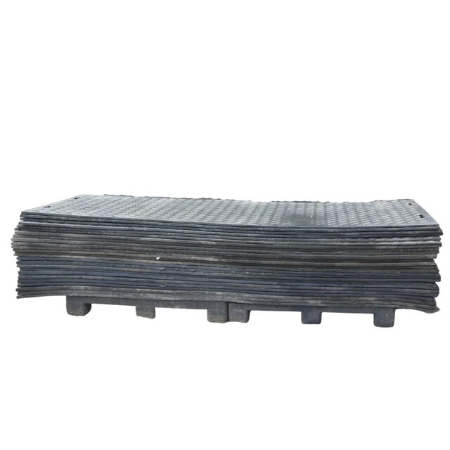 Vol pak gebruikte HD rijplaten 300x100x1,5 cm 35 stuks